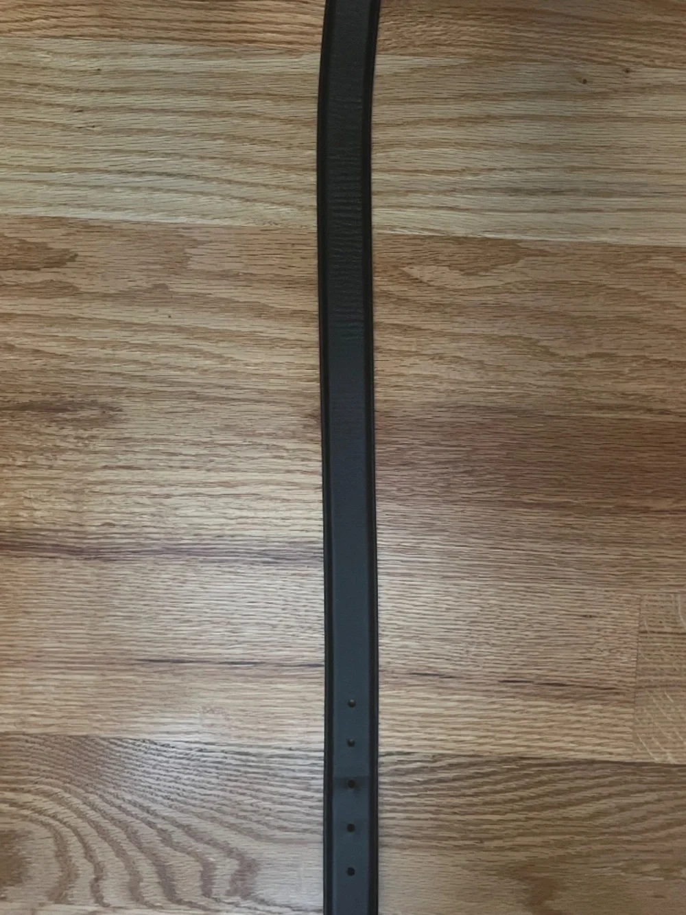 Allen Edmonds Black Leather Men's Belt: Size 36 (USA) or 90 (European)